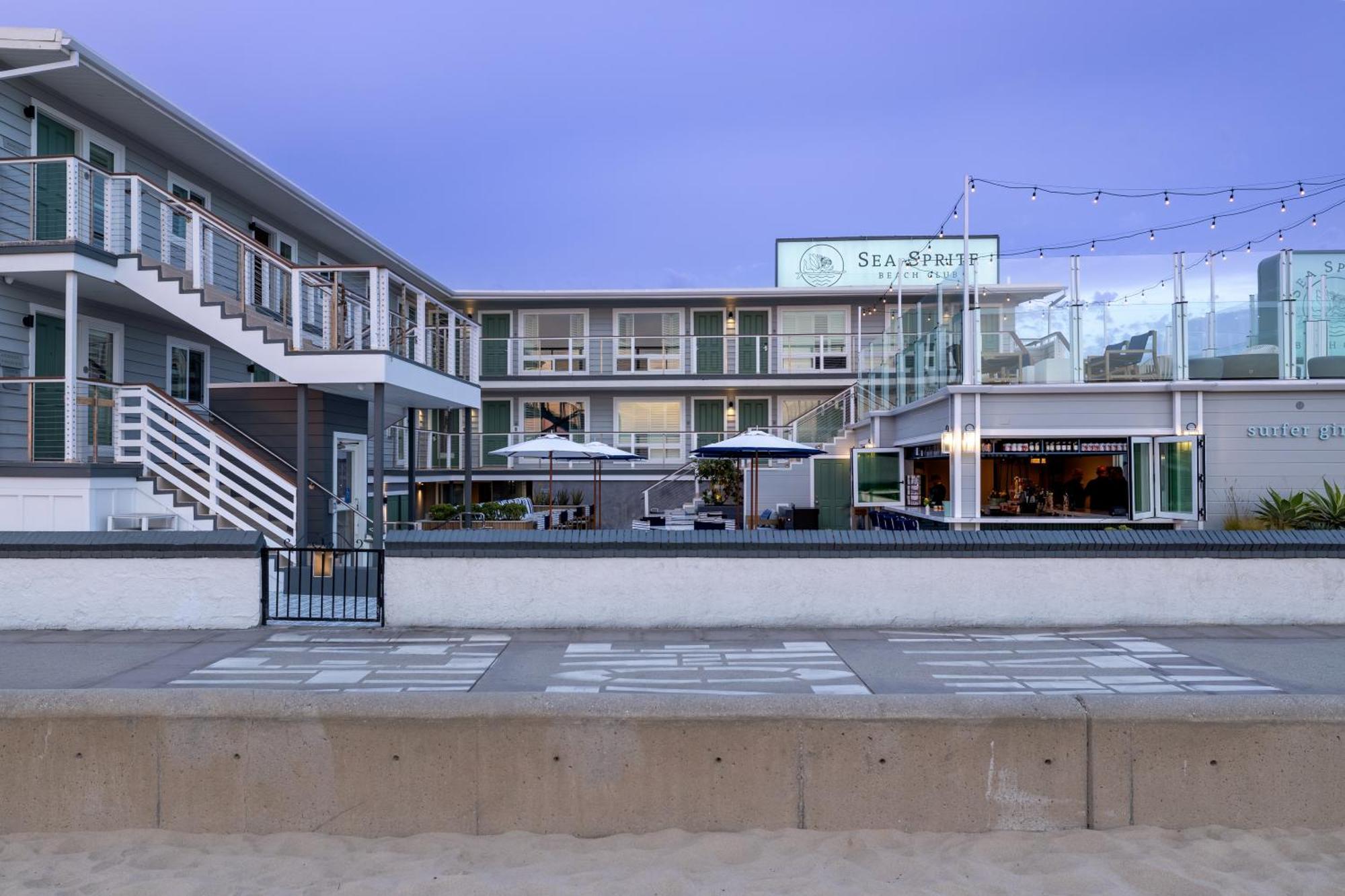 Sea Sprite Beach Club Hermosa Beach Eksteriør bilde