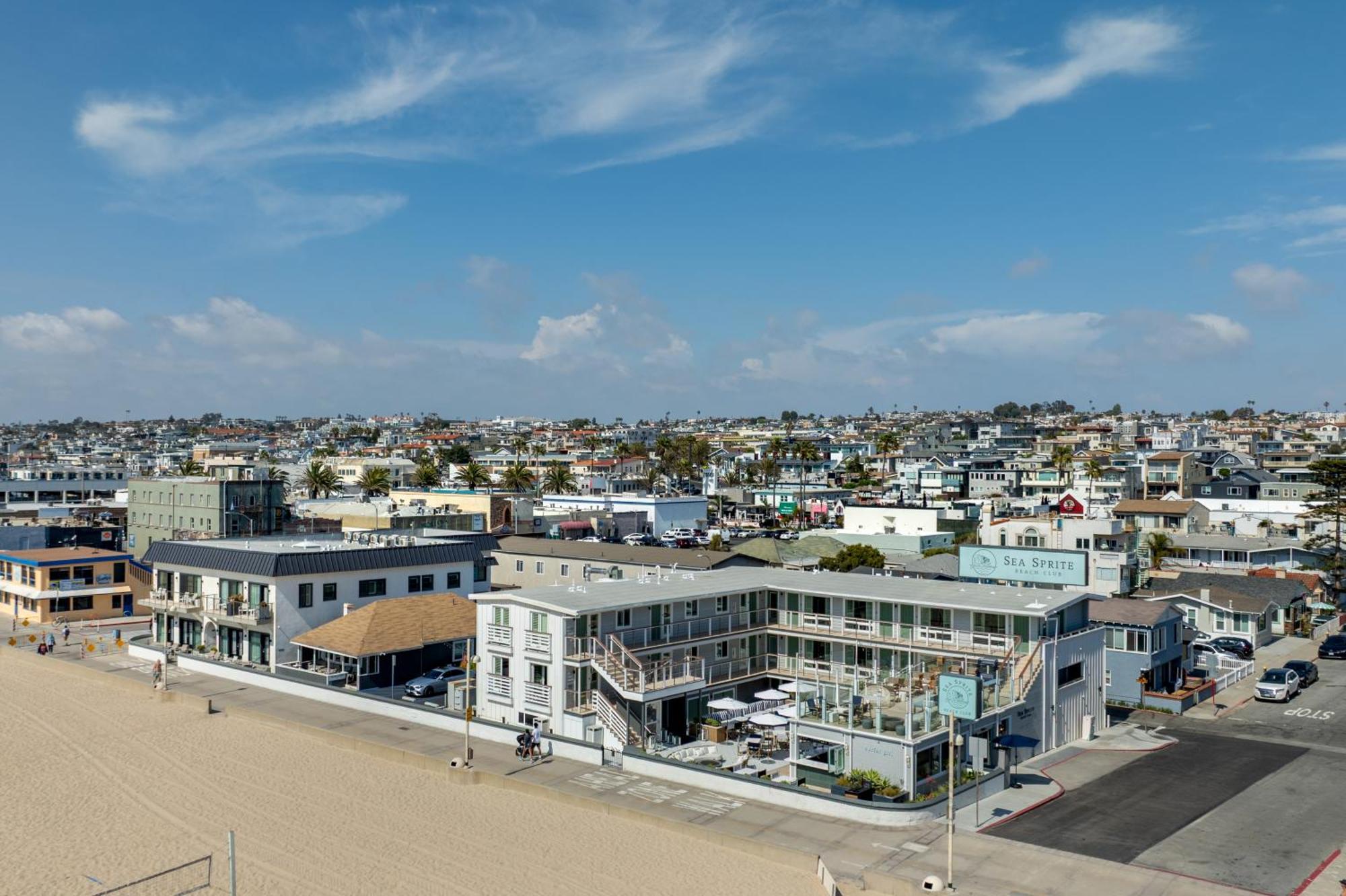 Sea Sprite Beach Club Hermosa Beach Eksteriør bilde